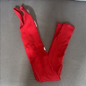 NWOT free people movement Red XS Onsie